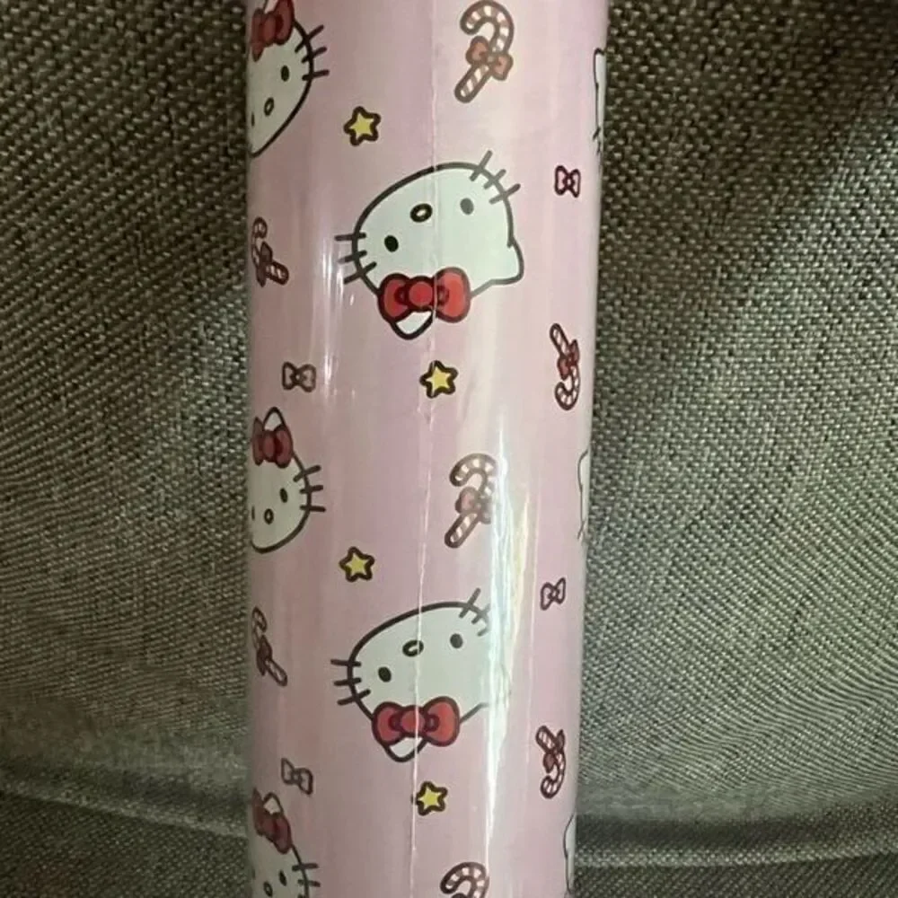 Hello Kitty Happy Holidays Pink‎ Wrapping Paper-Set of 2